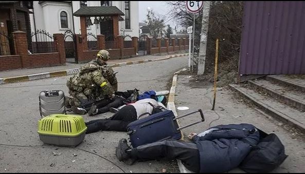 Video: el ejército ruso mató a una familia ucraniana que huía de la guerra