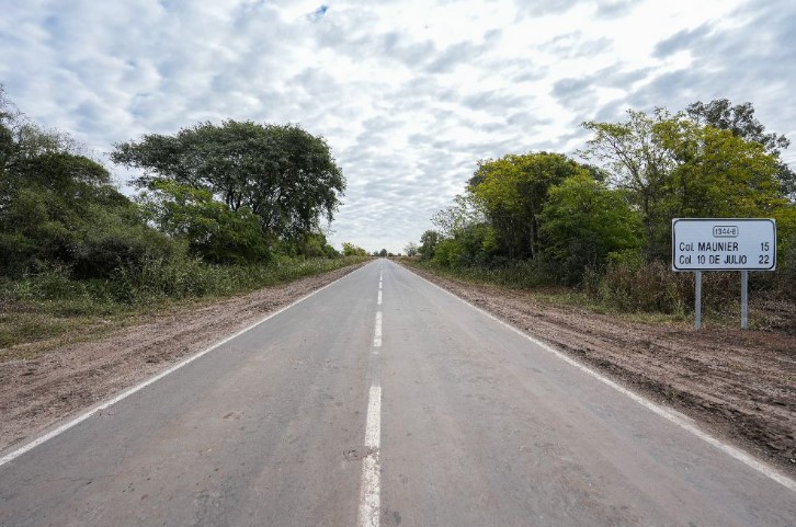 Avanza el mejoramiento de caminos rurales en San Justo