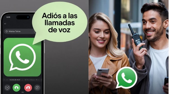 WhatsApp reemplaza las llamadas de voz con su modo walkie talkie: qué es y cómo funciona